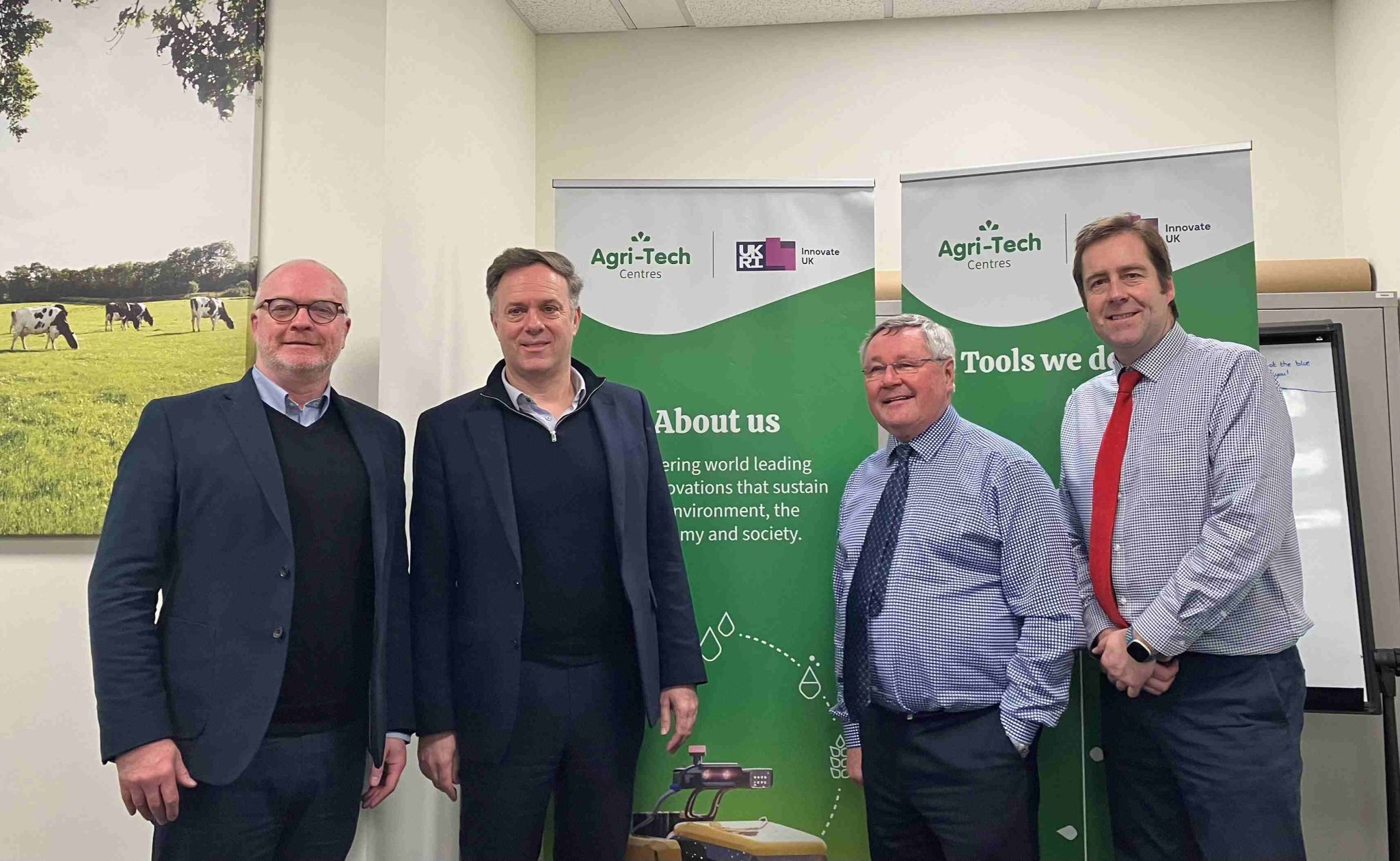Julian Sturdy MP meets the Agri-Tech Centres team